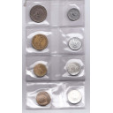 UNGHERIA  serietta composta da 8 monete anni misti in buona conservazione